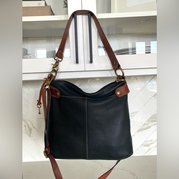 Fossil Leather Shoulder/Crossbody Bag - Picture 2 of 14